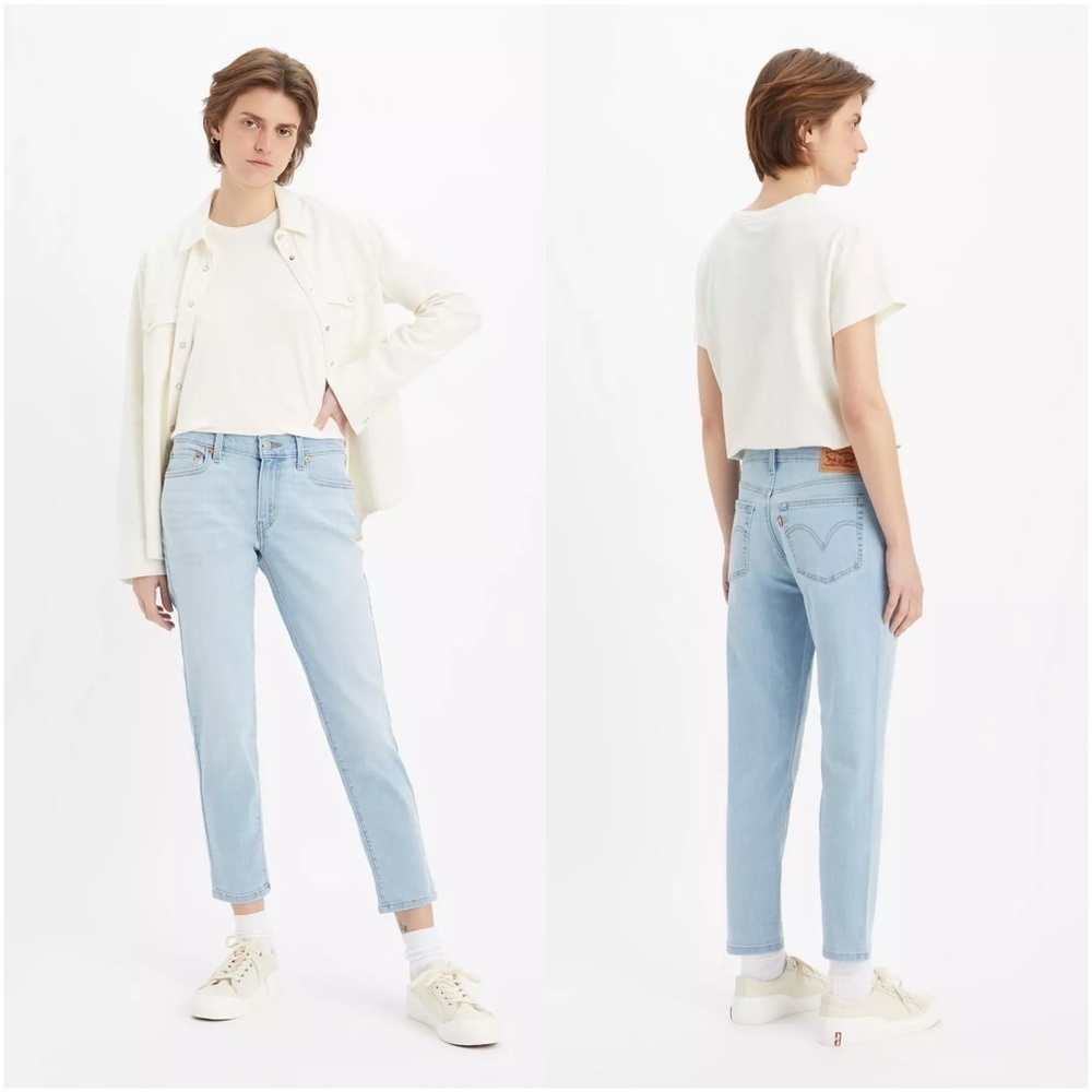 LEVI’S Mid-Rise Boyfriend Jeans